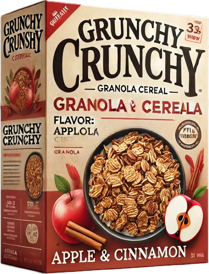 Granola de Manzana y Canela