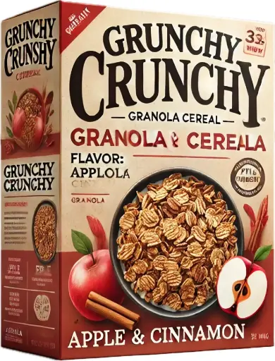 Granola de Manzana y Canela